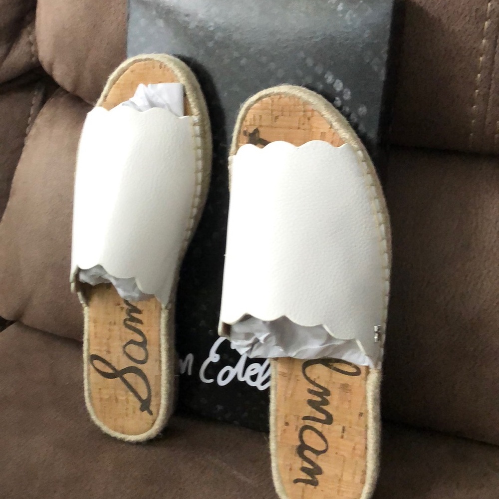 New Sam Edelman leather upper sandals, size 10M